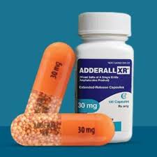 Orange Adderall XR 30 mg kapsler med tidsindstillet frigivelse