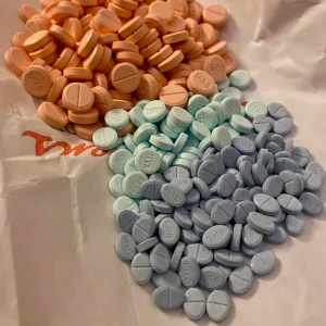 Dextroamfetamin Dexedrin 10 mg tabletter i blisterpakning