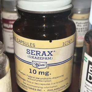 Oxazepam Serax 15 mg tabletter mod angst og nervøsitet